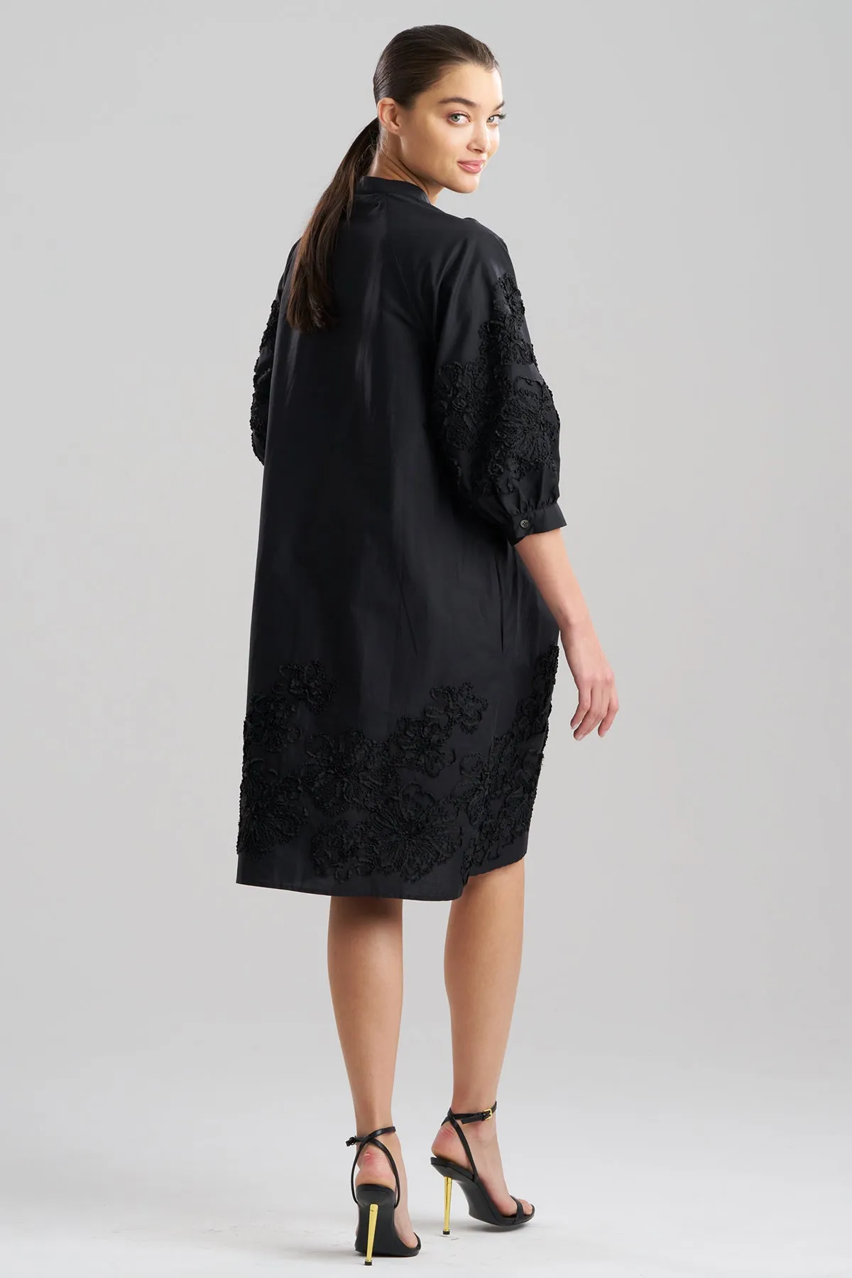 Carnation Embroidery Cotton Voile Dress sold by Natori product image thumbnail 2