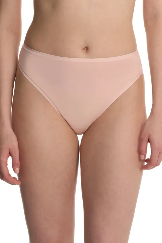 Bliss Bare Cotton High Cut Brief sold by Natori