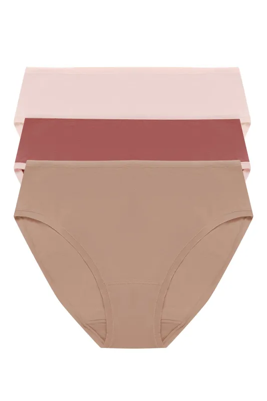 Bliss Bare Cotton Hipster 3-Pack sold by Natori