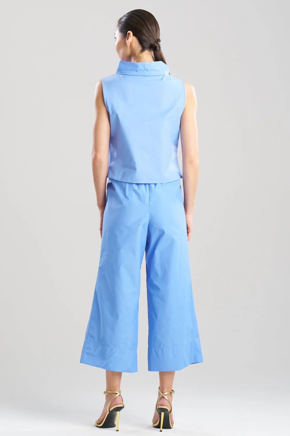 Techno Poplin Cowl Top sold by Natori product image thumbnail 3