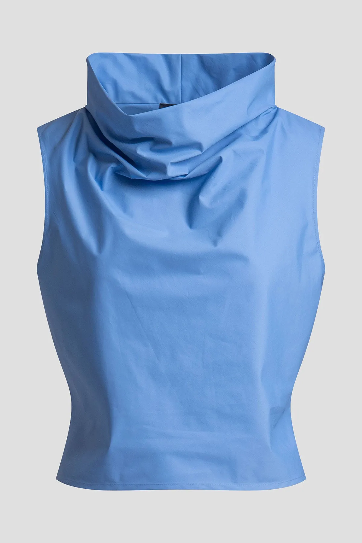Techno Poplin Cowl Top sold by Natori product image thumbnail 5