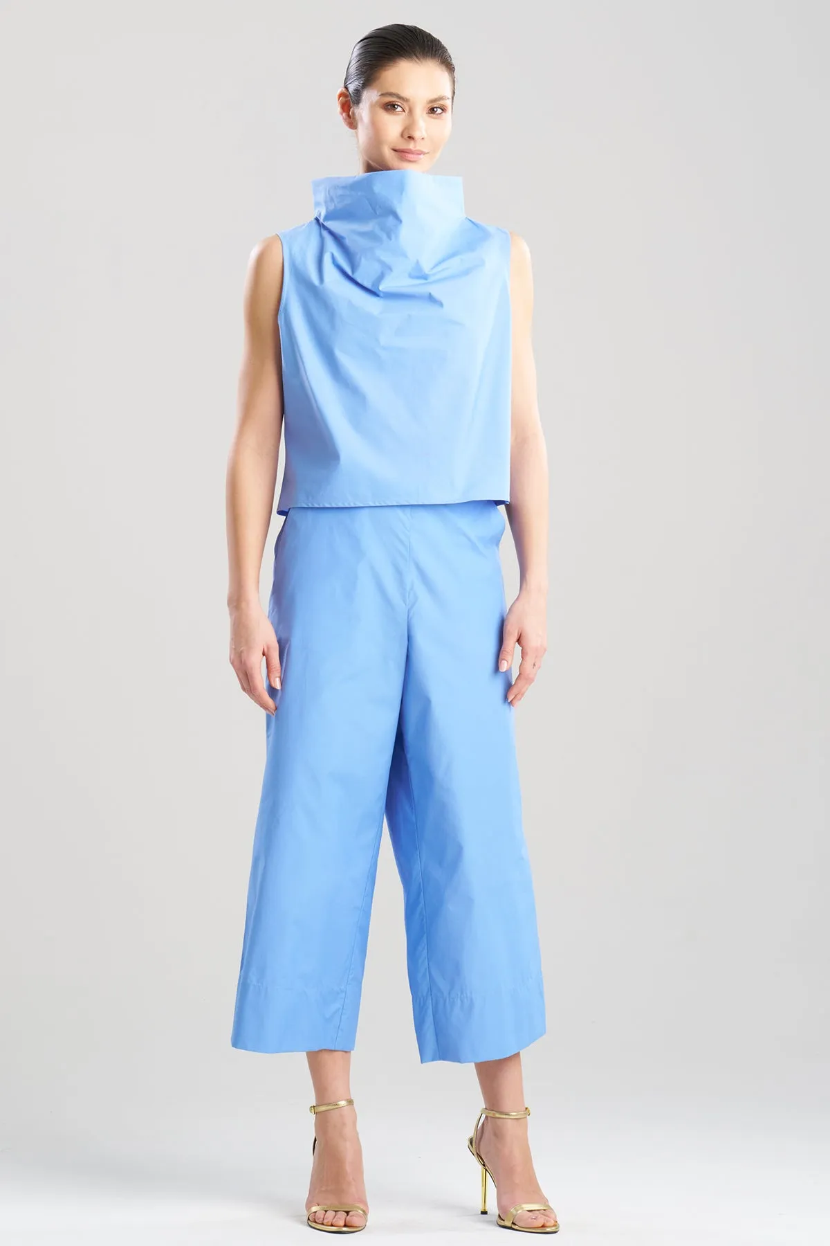 Techno Poplin Cowl Top sold by Natori product image thumbnail 2