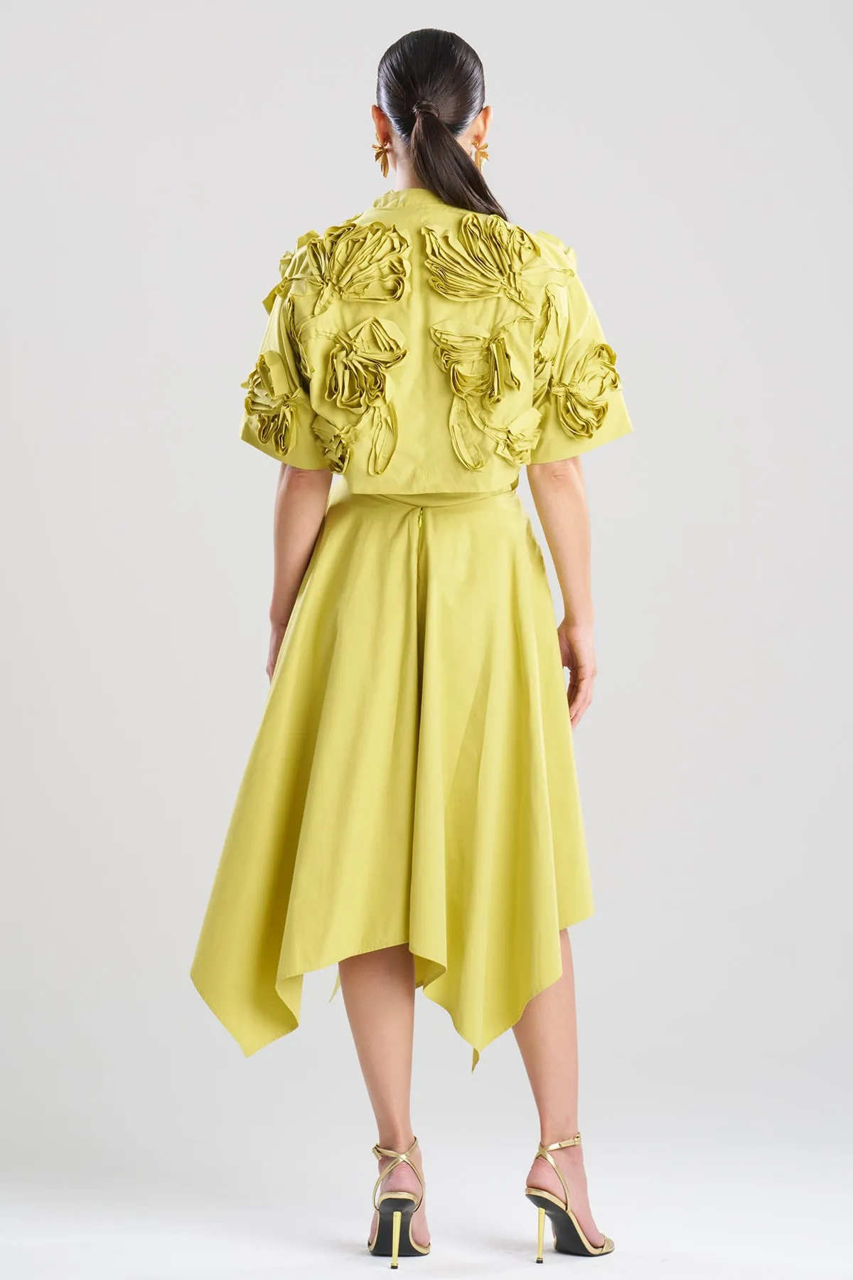 Tech Cotton Taffeta 3D Embroidered Bolero sold by Natori product image thumbnail 3