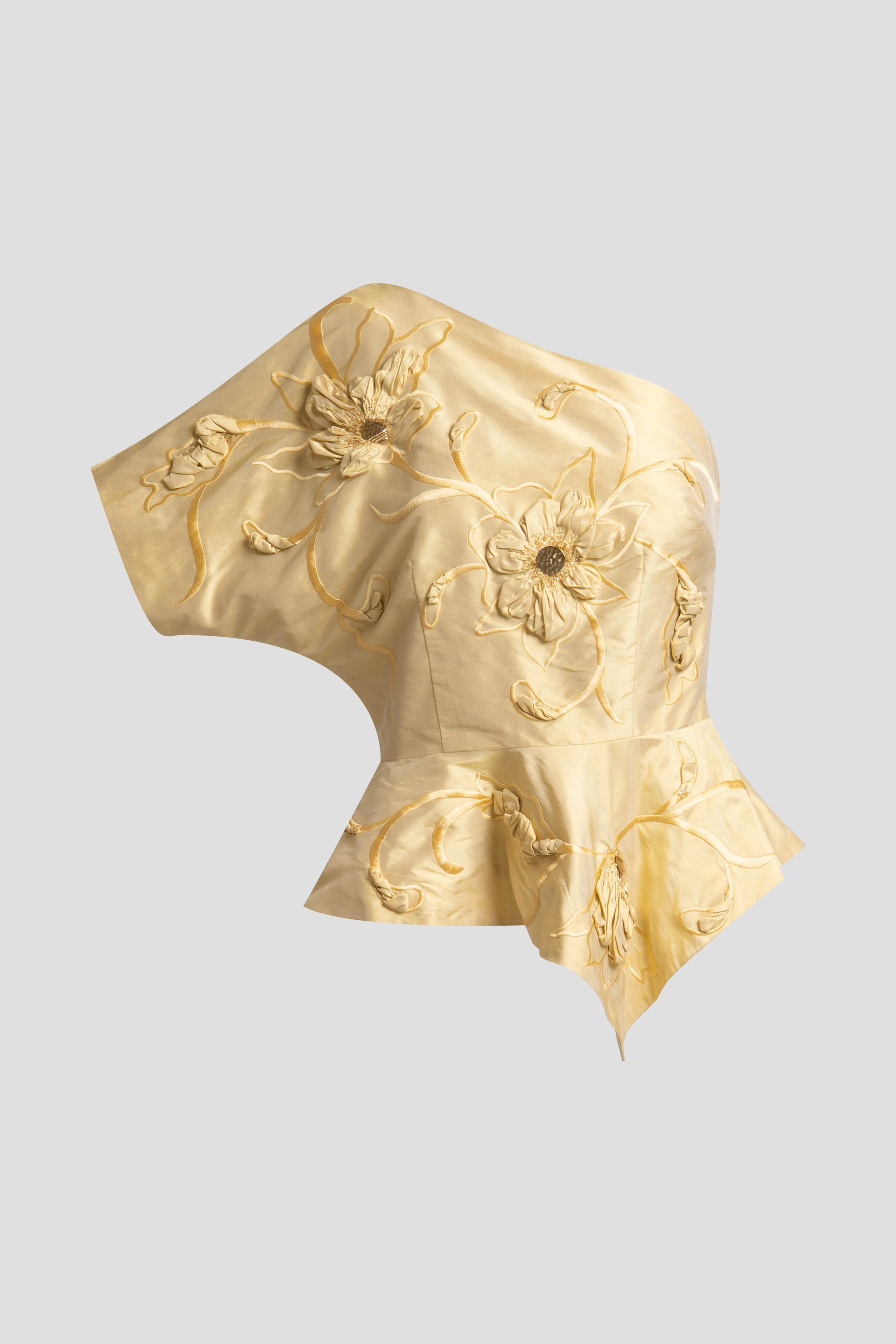 Couture Silk Dupioni Embellished Top sold by Natori product image thumbnail 4