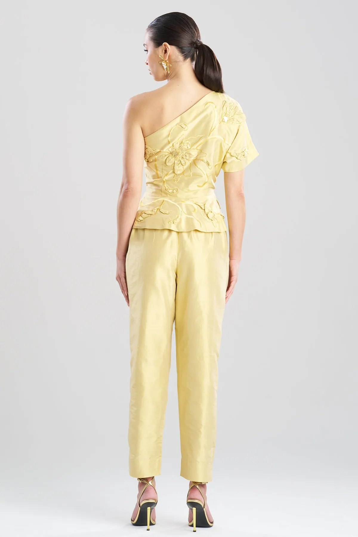 Couture Silk Dupioni Embellished Top sold by Natori product image thumbnail 3