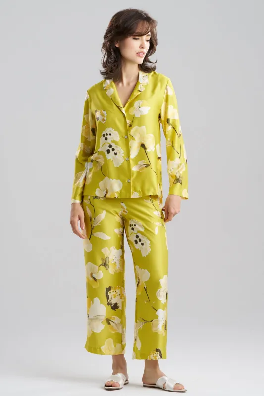 Aurelia Charmeuse Notch PJ Set sold by Natori