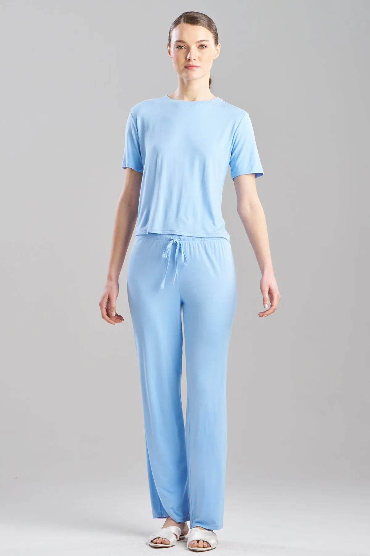Feathers Essentials Lenzing™ Ecovero™ Viscose Crew Neck PJ sold by Natori