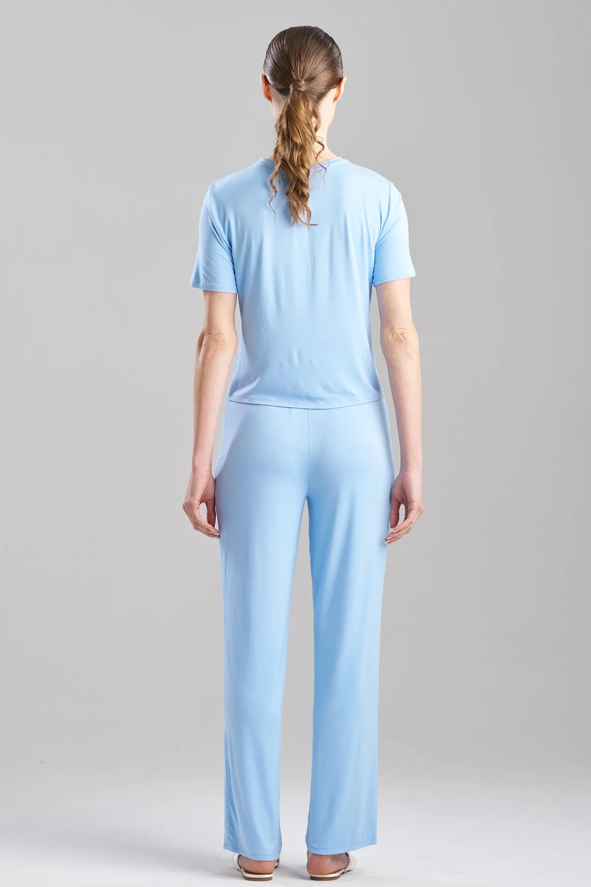 Feathers Essentials Lenzing™ Ecovero™ Viscose Crew Neck PJ sold by Natori product image thumbnail 2