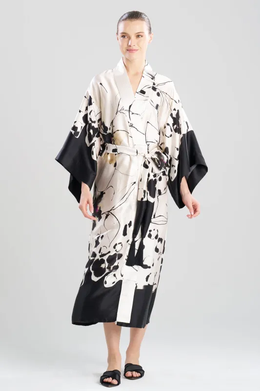 Yumi Silk Robe sold by Natori