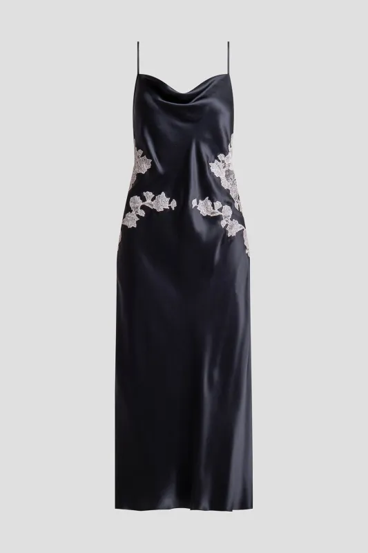 Lolita Lace Silk Slip Dress sold by Natori