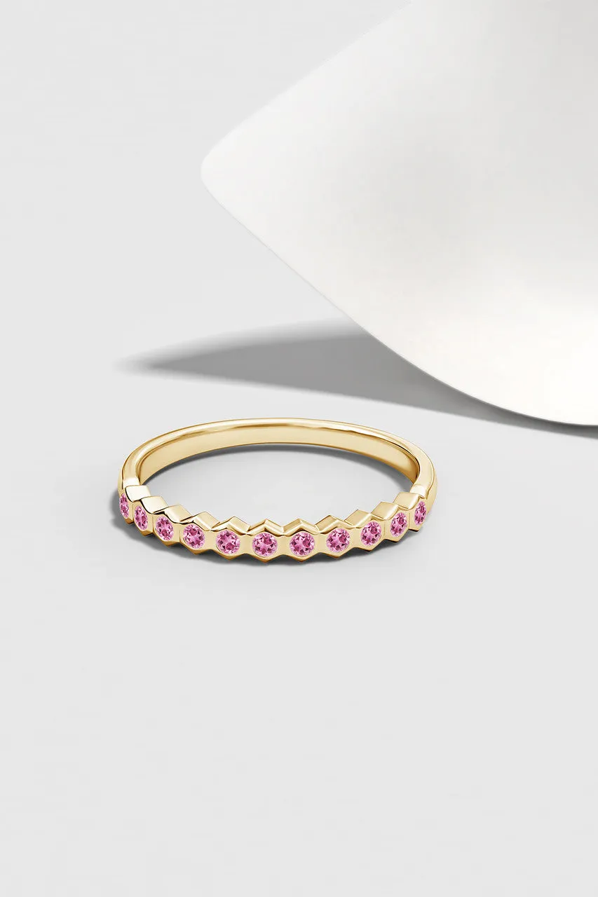 Indochine Bezel-Set Gemstone Ring sold by Natori product image thumbnail 5