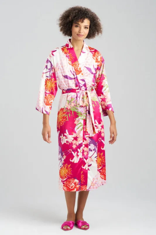 Botanique Satin Robe sold by Natori