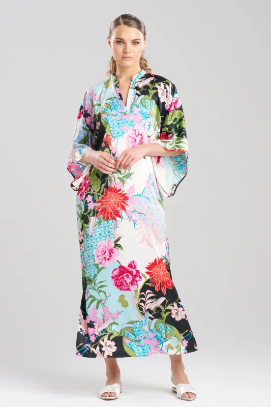 Botanique Satin Caftan sold by Natori