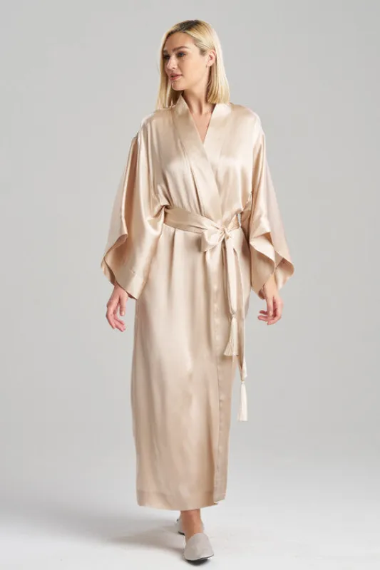 Key Essentials Silk Robe made by Natori