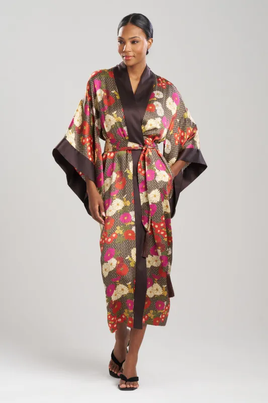 Agathe Kimono Silk Robe sold by Natori