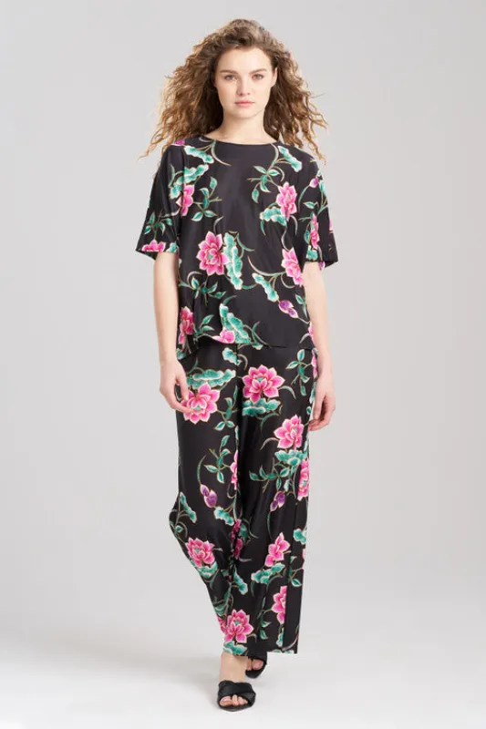 Sarasa Slinky Boat Neck PJ made by Natori
