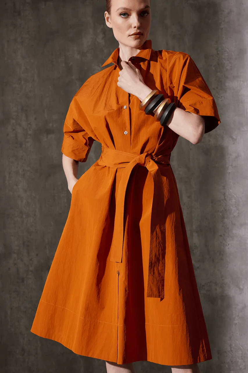Taffeta Belted Shirt Dress sold by Natori product image thumbnail 4