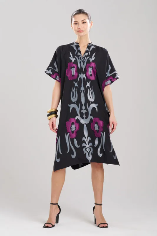 Suzani Jacquard Oversized Caftan Dress sold by Natori
