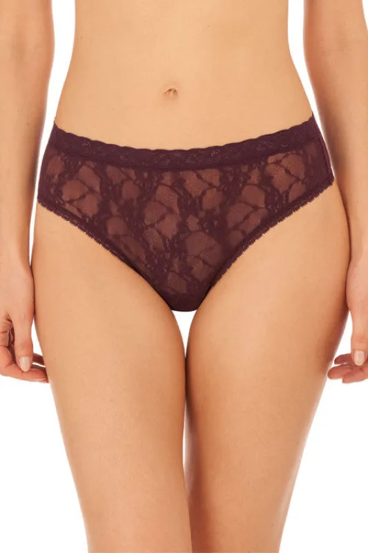 Bliss Allure One-Size Lace Thong sold by Natori