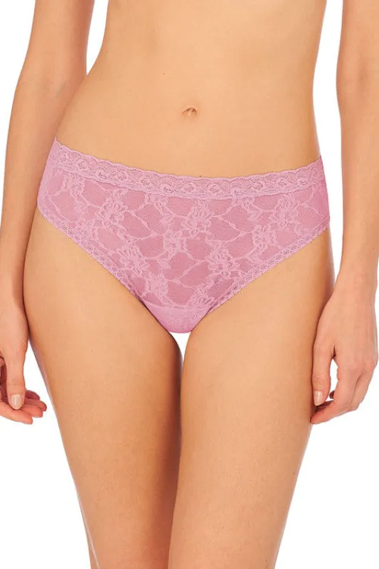 Bliss Allure One-Size Lace Thong sold by Natori