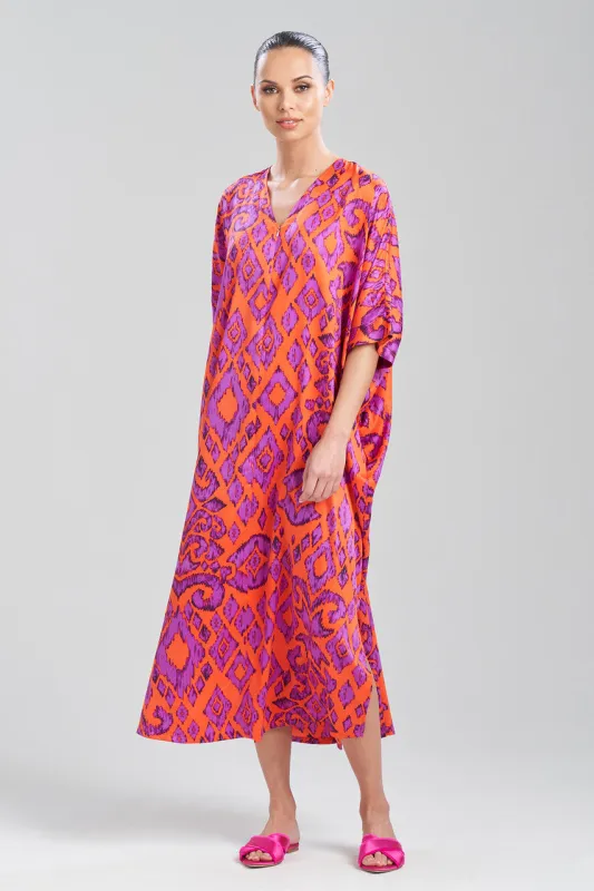 Kii Zip Caftan sold by Natori
