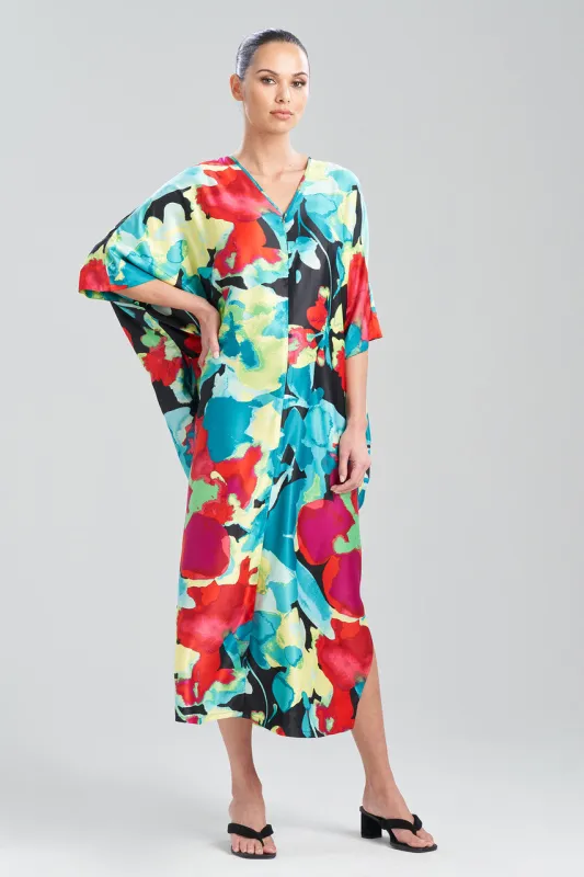 Suisai Zip Caftan made by Natori