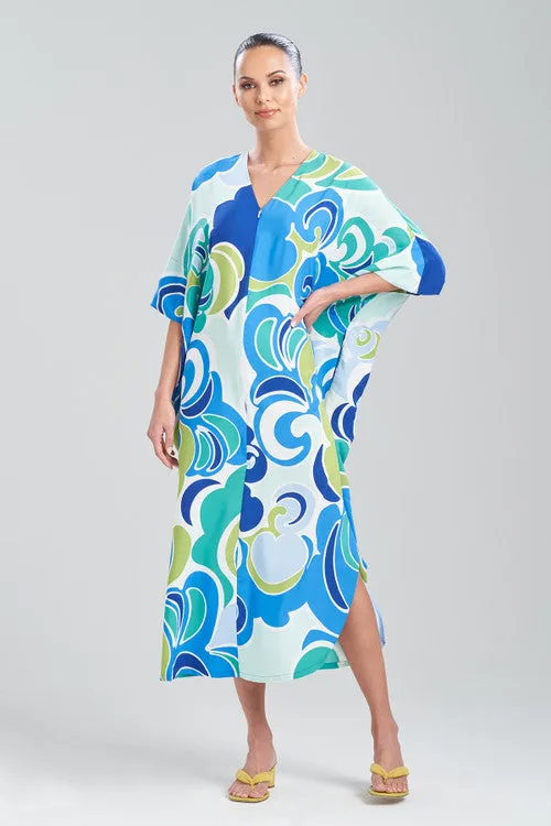 Nami Zip Caftan sold by Natori