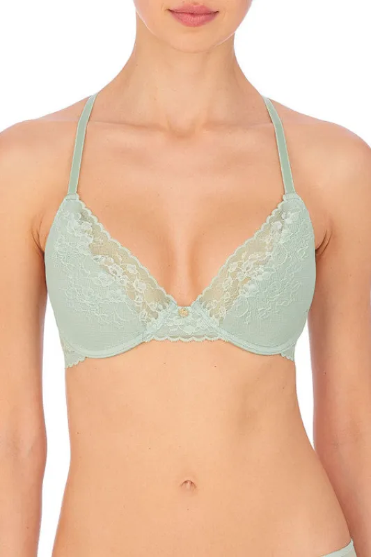 Cherry Blossom Convertible Spacer Push-Up Bra made by Natori