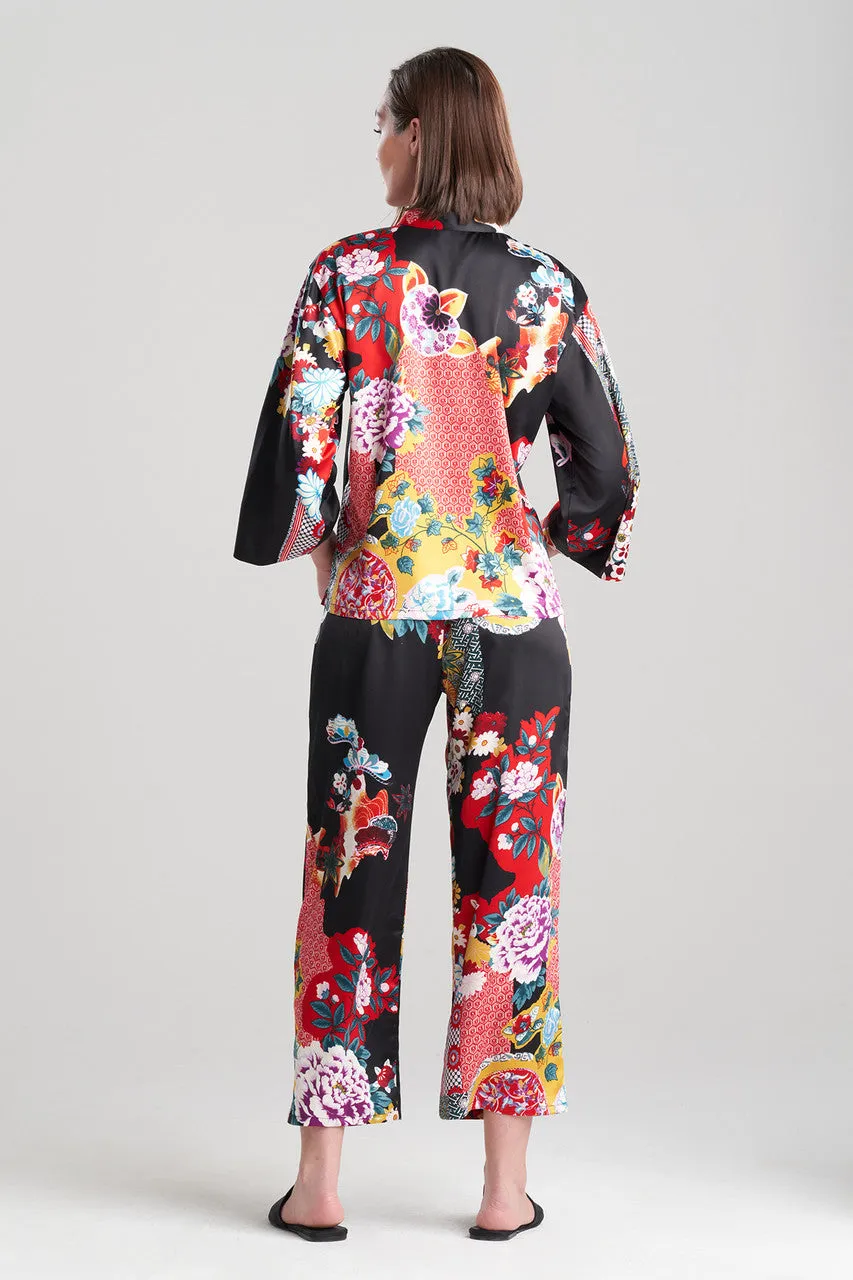Royal Garden Button Front Mandarin PJ sold by Natori product image thumbnail 5