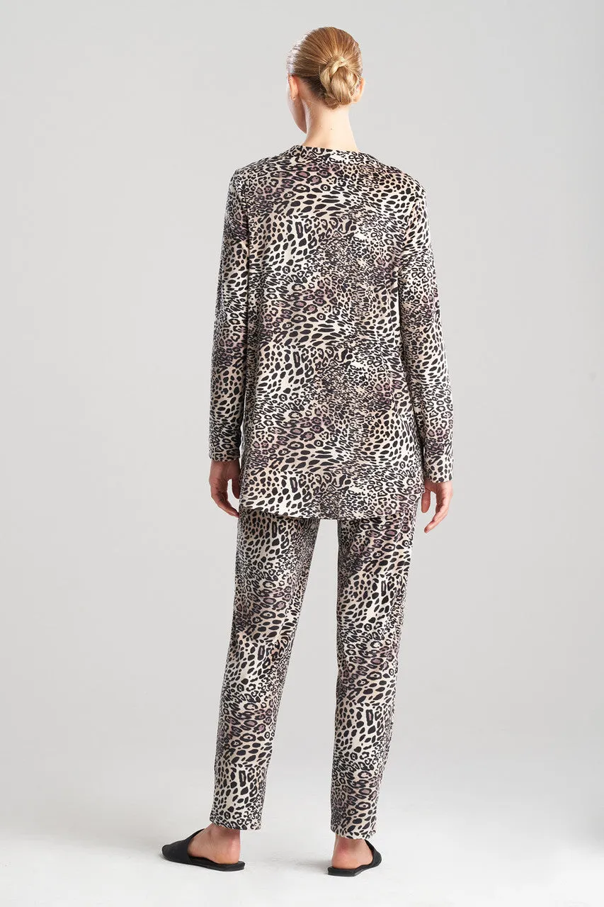 Panther Printed Velour Top sold by Natori product image thumbnail 3