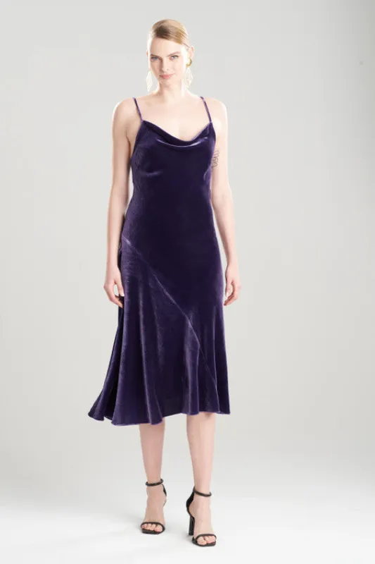 Velvet Short Cowl Gown made by Natori