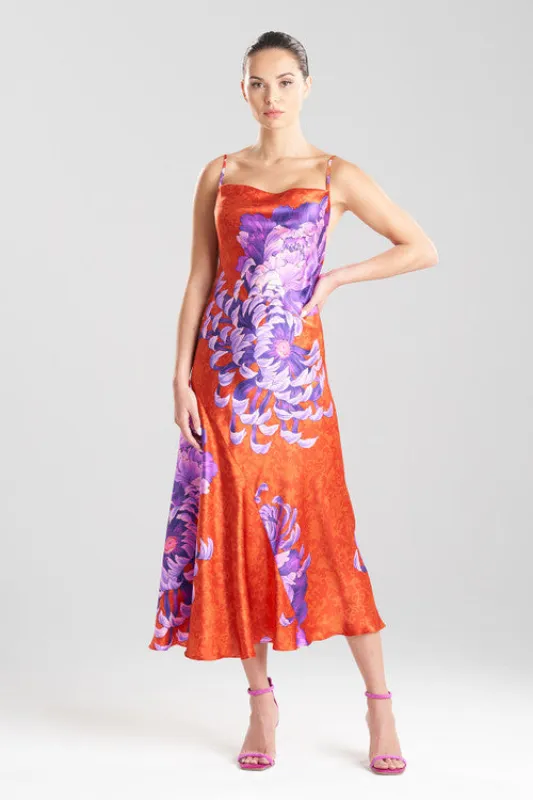 Sumida Charmeuse Cowl Silk Gown sold by Natori