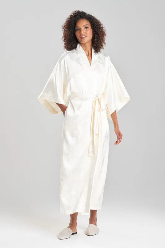Ryu Jacquard Robe made by Natori
