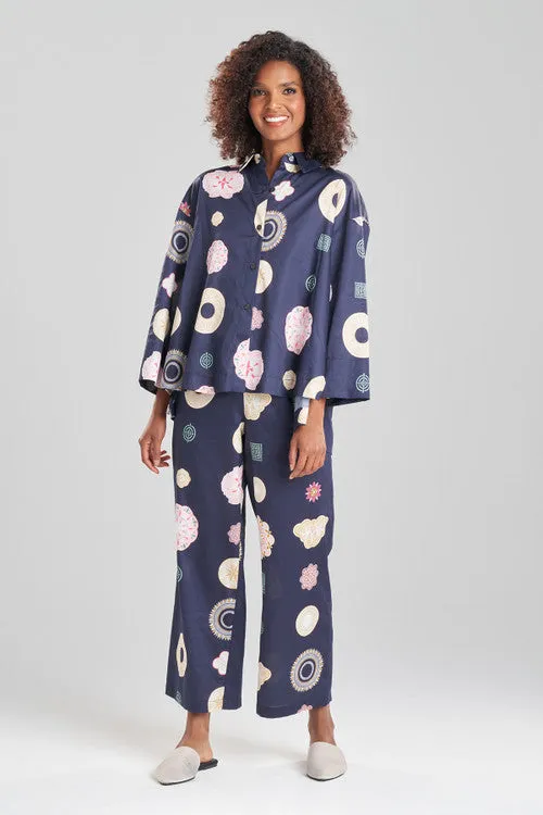 Ikagai Printed Cotton Sateen PJ sold by Natori