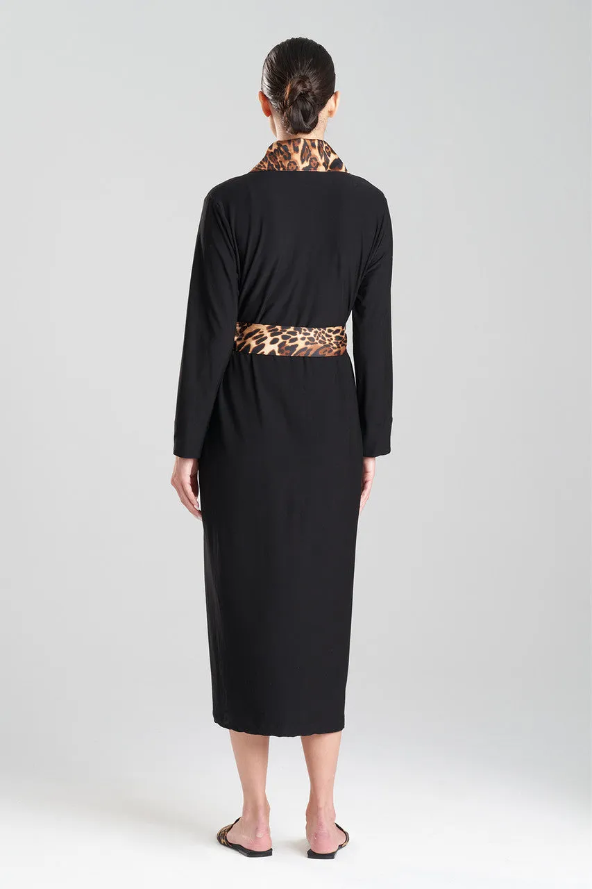 Himalaya Luxe Leopard Robe sold by Natori product image thumbnail 2