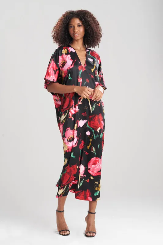 Haiku Charm Zip Caftan made by Natori