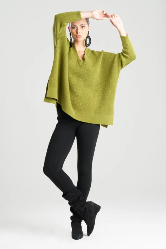 Textured Mandalay Poncho made by Natori