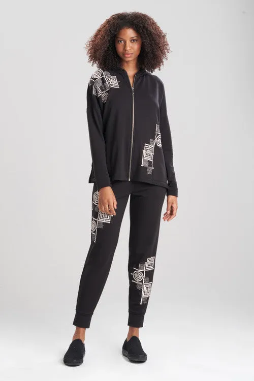 Cocoon Embroidered Infinity Jacket sold by Natori product image thumbnail 5