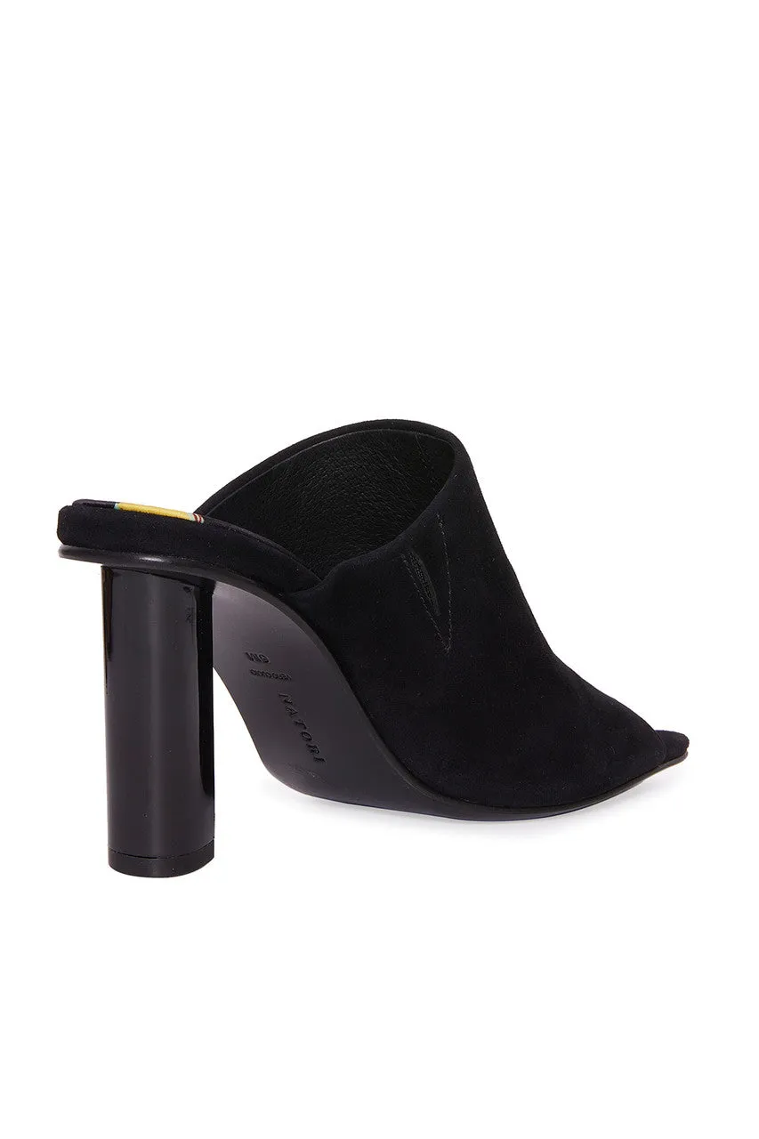 Gamine Suede Column Heel Mule sold by Natori product image thumbnail 2
