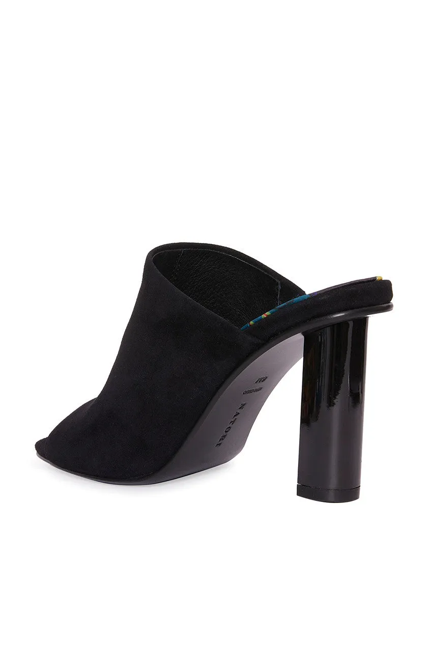 Gamine Suede Column Heel Mule sold by Natori product image thumbnail 5