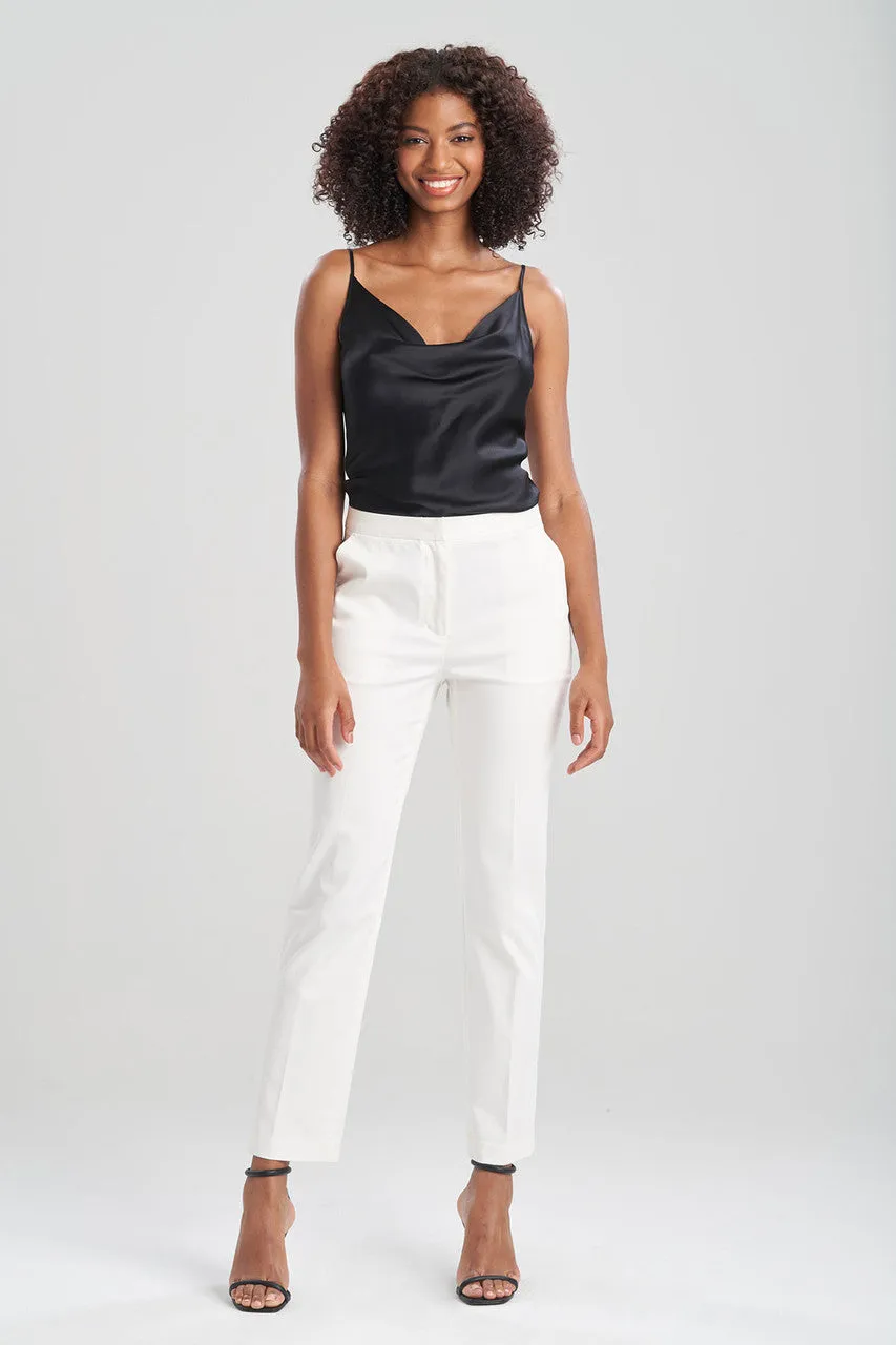 Cotton Sateen Tapered Pants sold by Natori product image thumbnail 3