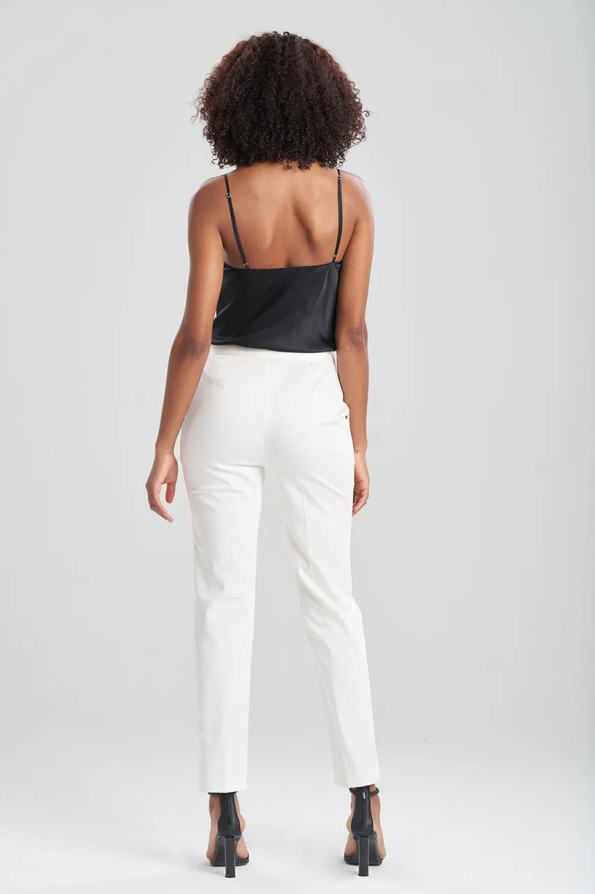 Cotton Sateen Tapered Pants sold by Natori product image thumbnail 2