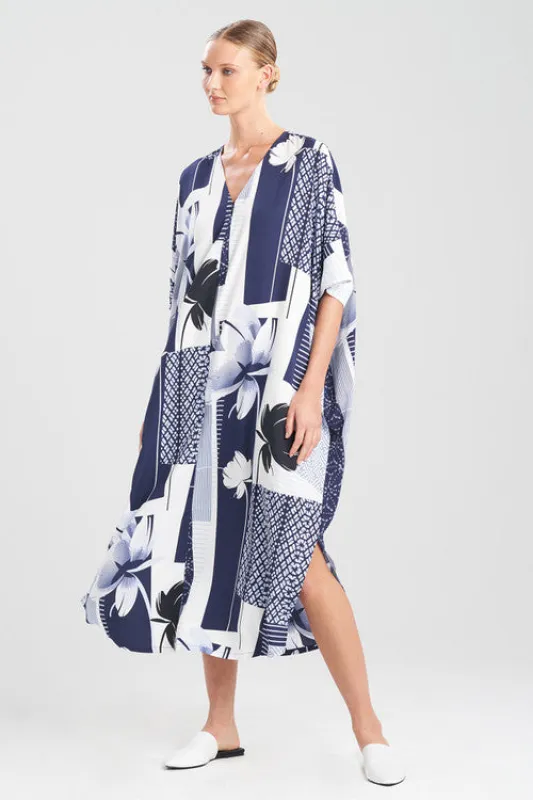 Kabuki Zip Caftan sold by Natori