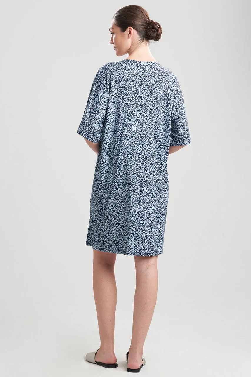 Leo-Printed Cotton Jersey Sleepshirt sold by Natori product image thumbnail 2
