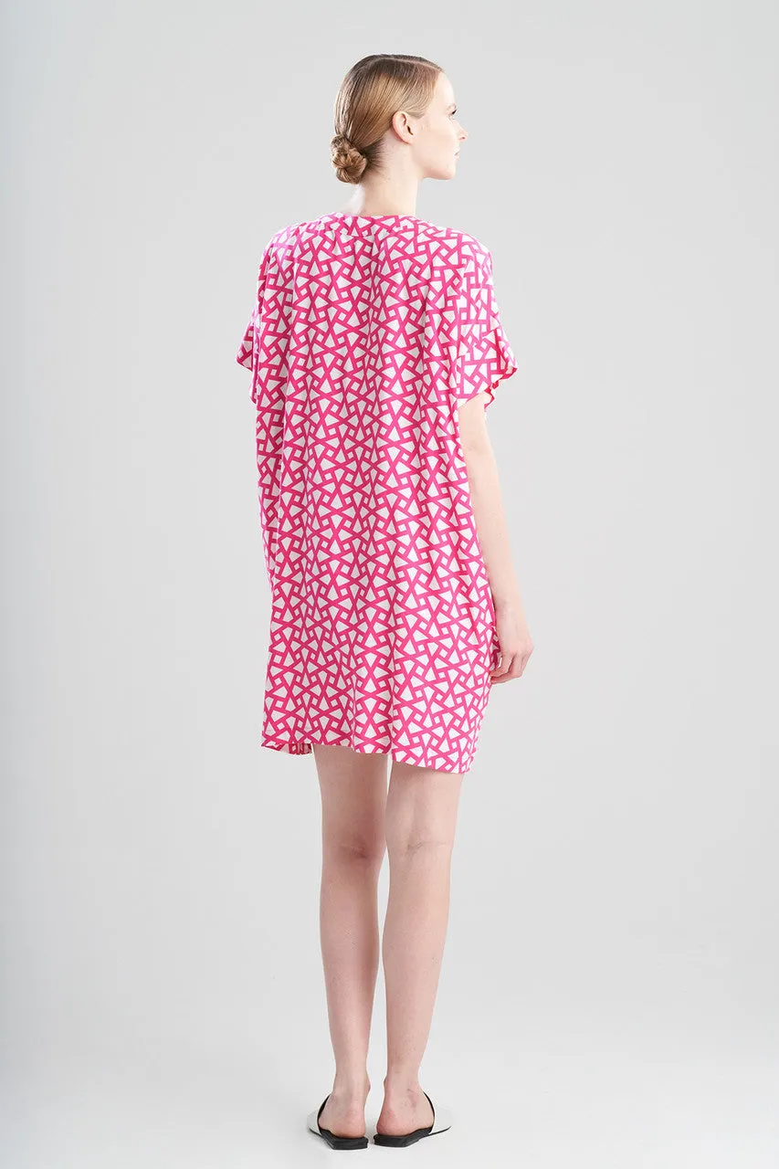 Soho Geo-Printed Challis Sleepshirt sold by Natori product image thumbnail 2