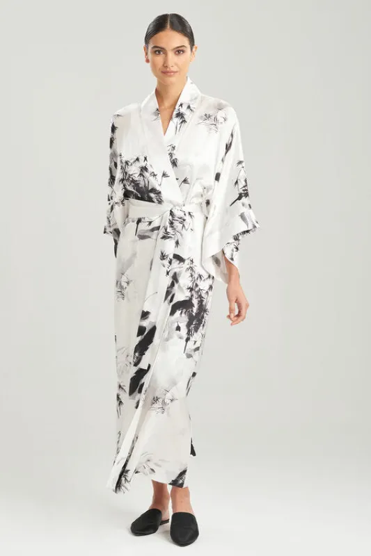 Mirai Silk Robe sold by Natori