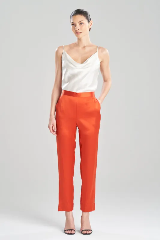 Key Essentials Silk Straight Leg Pants sold by Natori