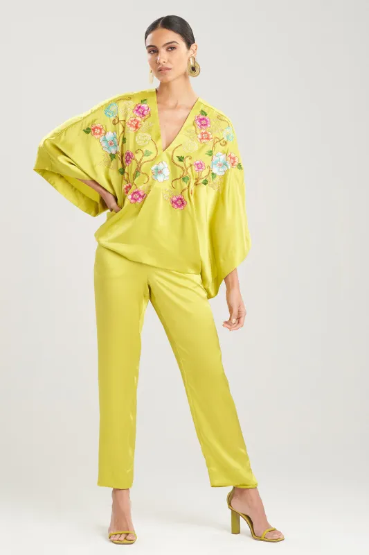 Couture Saito Embroidery Top made by Natori