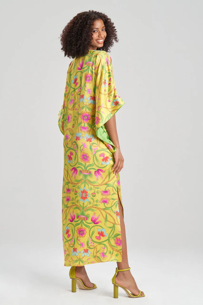 Kamakura Belted Silk Caftan sold by Natori product image thumbnail 3