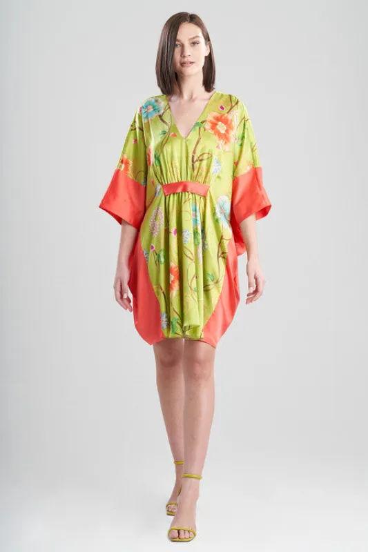 Saito Silk Short Caftan sold by Natori